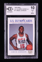 Magic Johnson 1992 Impel U.S. Olympic Hopefuls #11 (BCCG 10) at PristineAuction.com