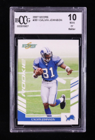 Calvin Johnson 2007 Score #351 RC (BCCG 10) at PristineAuction.com