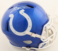 Jonathan Taylor Signed Colts Full-Size Flash Alternate Speed Helmet (Fanatics) at PristineAuction.com