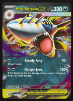 Mega Sharpedo ex 2025 Pokemon TCG Mega Evolution Phantasmal Flames #061 at PristineAuction.com