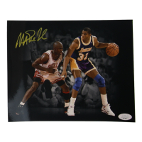 Magic Johnson Signed Lakers 8x10 Photo (JSA) at PristineAuction.com