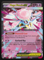 Mega Diancie ex 2025 Pokemon TCG Mega Evolution Phantasmal Flames #041 at PristineAuction.com