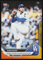 Shohei Ohtani 2025 Topps Now Gold Foil #621 #39/50 at PristineAuction.com