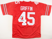 Archie Griffin Signed Jersey Inscribed "H.T. 1974/75" (Beckett) at PristineAuction.com