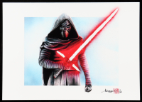"Kylo Ren" Star Wars LE 8x12 Art Print by Thang Nguyen #/100 (PA) at PristineAuction.com