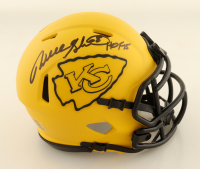 Will Shields Signed Chiefs Rave Alternate Speed Mini Helmet Inscribed "HOF 15" (JSA) at PristineAuction.com