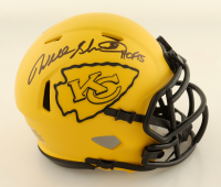 Will Shields Signed Chiefs Rave Alternate Speed Mini Helmet Inscribed "HOF 15" (JSA) at PristineAuction.com