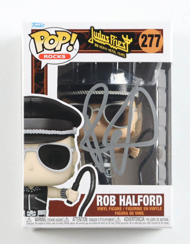Rob Halford Signed "Judas Priest" #277 Funko Pop! Vinyl Figure (PSA) at PristineAuction.com Rob Halford Signed "Judas Priest" #277 Funko Pop! Vinyl Figure (PSA) at PristineAuction.com
