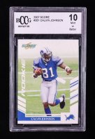 Calvin Johnson 2007 Score #351 RC (BCCG 10) at PristineAuction.com