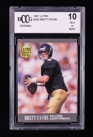 Brett Favre 1991 Fleer Ultra Draft Picks #283 RC (BCCG 10) at PristineAuction.com