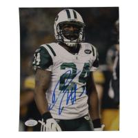 Darrelle Revis Signed Jets 8x10 Photo (JSA) at PristineAuction.com