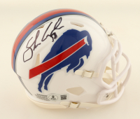 Shane Conlan Signed Bills Speed Mini Helmet (Beckett) at PristineAuction.com