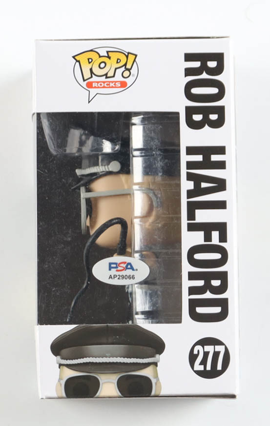 Rob Halford Signed "Judas Priest" #277 Funko Pop! Vinyl Figure (PSA) at PristineAuction.com Rob Halford Signed "Judas Priest" #277 Funko Pop! Vinyl Figure (PSA) at PristineAuction.com