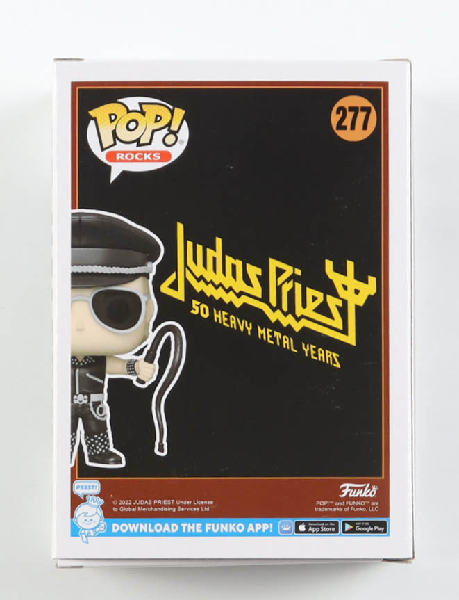 Rob Halford Signed "Judas Priest" #277 Funko Pop! Vinyl Figure (PSA) at PristineAuction.com Rob Halford Signed "Judas Priest" #277 Funko Pop! Vinyl Figure (PSA) at PristineAuction.com