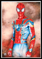 "Spider-Man" LE 8x12 Art Print by Thang Nguyen #/50 (PA) at PristineAuction.com