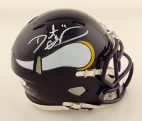 Daunte Culpepper Signed Vikings Speed Mini Helmet (JSA) at PristineAuction.com