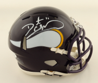 Daunte Culpepper Signed Vikings Speed Mini Helmet (JSA) at PristineAuction.com