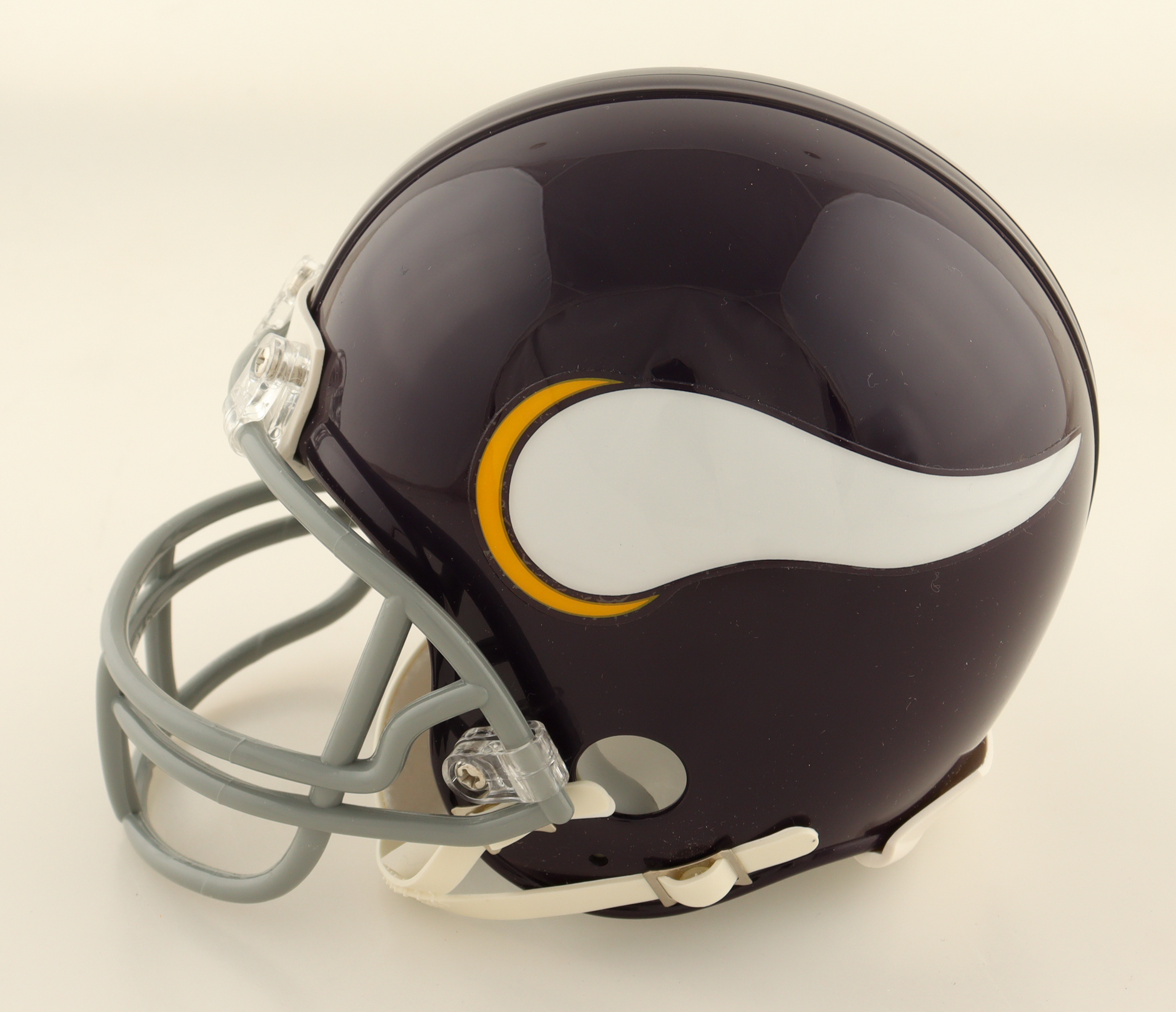 Paul Krause Signed Vikings Mini Helmet Inscribed "81 INT" (PSA) at PristineAuction.com Paul Krause Signed Vikings Mini Helmet Inscribed "81 INT" (PSA) at PristineAuction.com