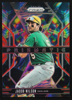 Jacob Wilson 2025 Panini Prizm Prizmatic Prizms Red #17 #197/199 at PristineAuction.com