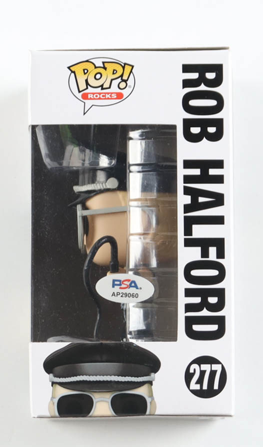 Rob Halford Signed "Judas Priest" #277 Funko Pop! Vinyl Figure (PSA) at PristineAuction.com Rob Halford Signed "Judas Priest" #277 Funko Pop! Vinyl Figure (PSA) at PristineAuction.com