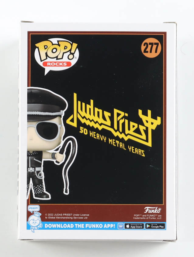Rob Halford Signed "Judas Priest" #277 Funko Pop! Vinyl Figure (PSA) at PristineAuction.com Rob Halford Signed "Judas Priest" #277 Funko Pop! Vinyl Figure (PSA) at PristineAuction.com