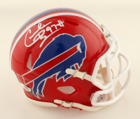 Cornelius Bennett Signed Bills Speed Mini Helmet (JSA) at PristineAuction.com