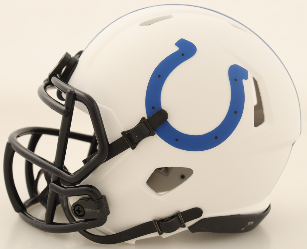 Reggie Wayne Signed Colts Lunar Eclipse Alternate Speed Mini Helmet (PSA) at PristineAuction.com Reggie Wayne Signed Colts Lunar Eclipse Alternate Speed Mini Helmet (PSA) at PristineAuction.com