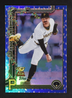 Paul Skenes 2025 Topps Holiday Metallic Blue Lights #H70 at PristineAuction.com