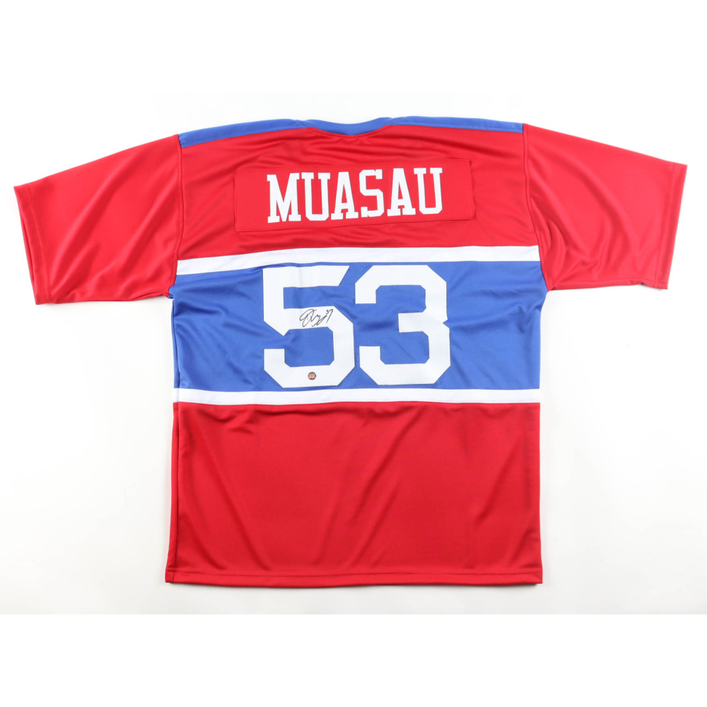 Darius Muasau Signed Jersey (AWM) at PristineAuction.com