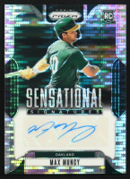 Max Muncy 2025 Panini Prizm Sensational Signatures Prizms Pulsar #98 #020/199 RC at PristineAuction.com