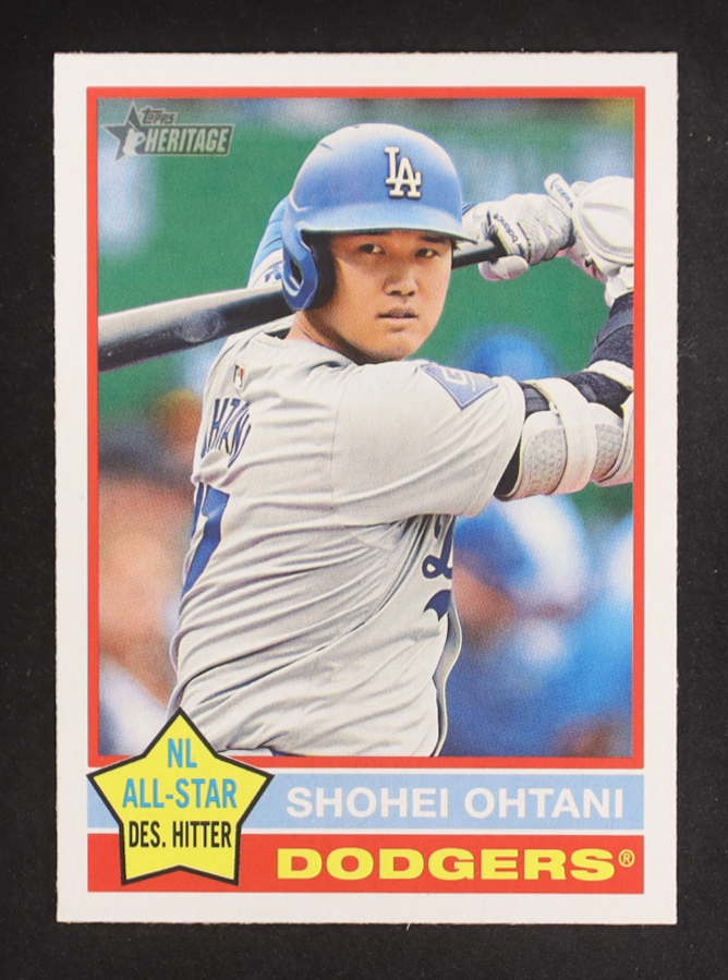 Shohei Ohtani 2025 Topps Heritage #148 at PristineAuction.com Shohei Ohtani 2025 Topps Heritage #148 at PristineAuction.com