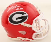 Jalen Carter Signed Georgia Bulldogs Speed Mini Helmet (PSA) at PristineAuction.com