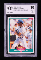 Ken Griffey Jr. 1989 Score Rookie/Traded #100T RC (BCCG 10) at PristineAuction.com