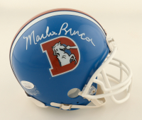 Marlin Briscoe Signed Broncos Throwback Speed Mini Helmet (JSA) at PristineAuction.com