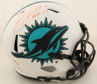 Jason Taylor Signed LE Dolphins Full-Size Authentic On-Field Lunar Eclipse Alternate Speed Helmet Inscribed "HOF 17" (Fanatics) at PristineAuction.com