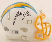 Austin Ekeler Signed Chargers Speed Mini Helmet (Beckett) at PristineAuction.com