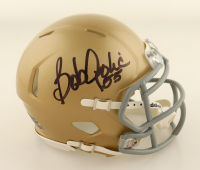 Bob Golic Signed Notre Dame Fighting Irish Speed Mini Helmet (JSA) at PristineAuction.com