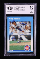 Greg Maddux 1987 Fleer Update Glossy #U-68 RC (BCCG 10) at PristineAuction.com