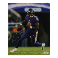 Lamar Jackson Signed Ravens 8x10 Photo (JSA) at PristineAuction.com