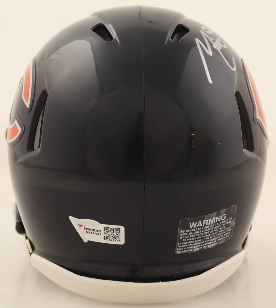 Mitchell Trubisky Signed Bears Mini Helmet (Fanatics) at PristineAuction.com Mitchell Trubisky Signed Bears Mini Helmet (Fanatics) at PristineAuction.com