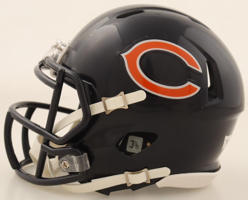 Mitchell Trubisky Signed Bears Mini Helmet (Fanatics) at PristineAuction.com Mitchell Trubisky Signed Bears Mini Helmet (Fanatics) at PristineAuction.com