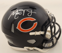 Mitchell Trubisky Signed Bears Mini Helmet (Fanatics) at PristineAuction.com