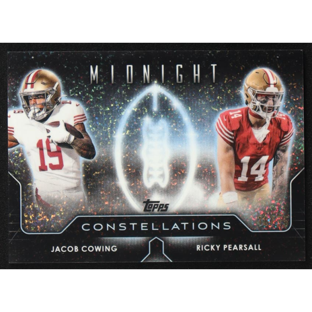 Ricky Pearsall / Jacob Cowing 2024 Topps Midnight Constellations #C17 RC at PristineAuction.com