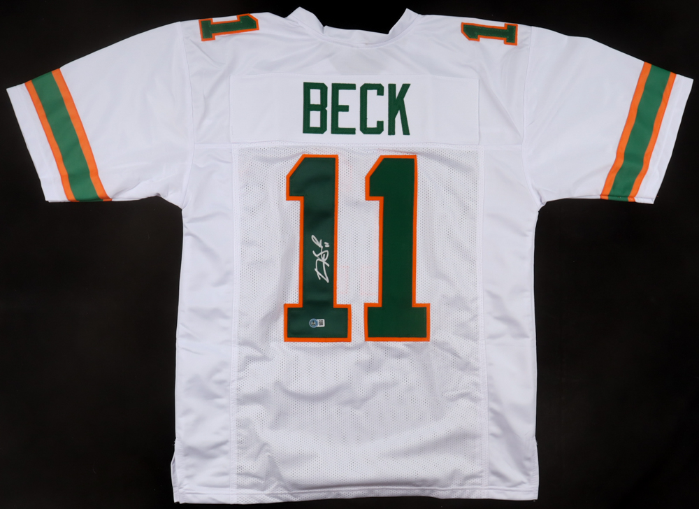 Carson Beck Signed Jersey (Beckett) at PristineAuction.com Carson Beck Signed Jersey (Beckett) at PristineAuction.com