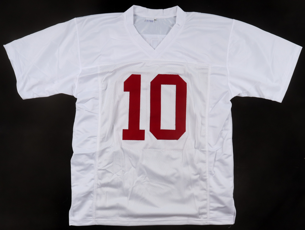 Mac Jones Signed Jersey (Beckett) at PristineAuction.com Mac Jones Signed Jersey (Beckett) at PristineAuction.com