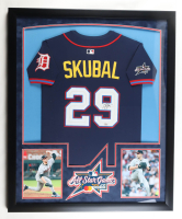 Tarik Skubal Signed 2025 All Star Game Custom Framed Authentic Jersey Display with Photos (PSA) at PristineAuction.com