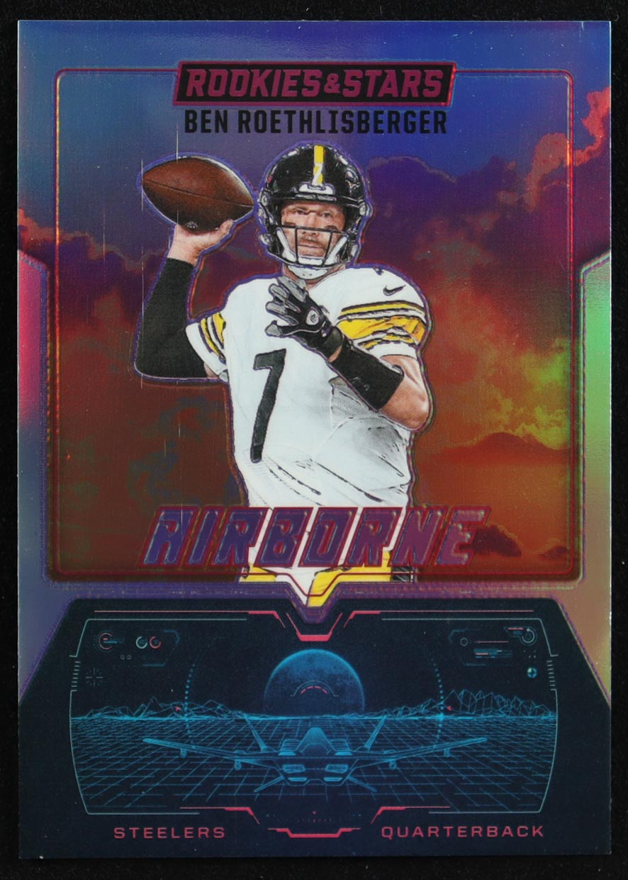Ben Roethlisberger 2025 Panini Rookies and Stars Airborne #7 at PristineAuction.com Ben Roethlisberger 2025 Panini Rookies and Stars Airborne #7 at PristineAuction.com