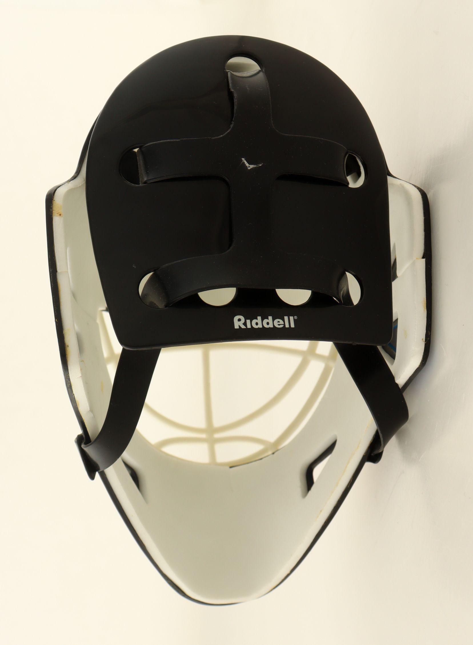 1998 Lignting Mini Hockey Goalie Mask Signed By (6) Louie DeBrusk, Yves Racine, Cory Cross (PSA) at PristineAuction.com 1998 Lignting Mini Hockey Goalie Mask Signed By (6) Louie DeBrusk, Yves Racine, Cory Cross (PSA) at PristineAuction.com