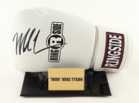 Mike Tyson Signed Ringside Boxing Glove with Acrylic Display Stand (Tyson) at PristineAuction.com