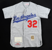 Sandy Koufax Signed LE Dodgers Mitchell & Ness Authentic Jersey (JSA & PSA) at PristineAuction.com